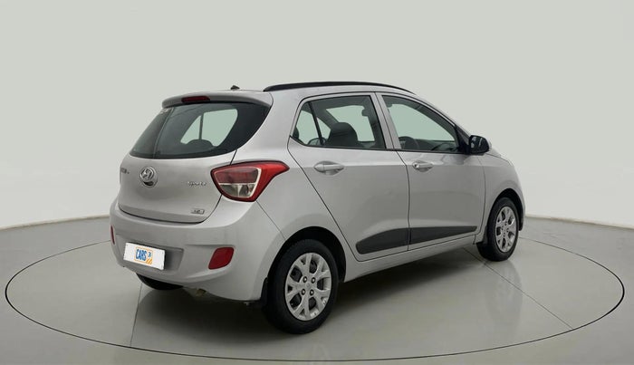2015 Hyundai Grand i10 SPORTZ 1.2 KAPPA VTVT, Petrol, Manual, 55,730 km, Right Back Diagonal