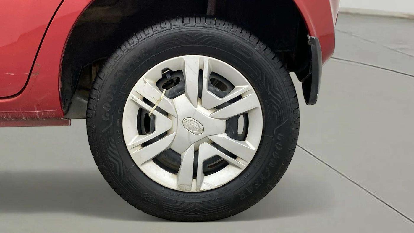 2018 Datsun Redi Go S 1.0 AMT, Petrol, Automatic, 64,743 km, Left Rear Wheel