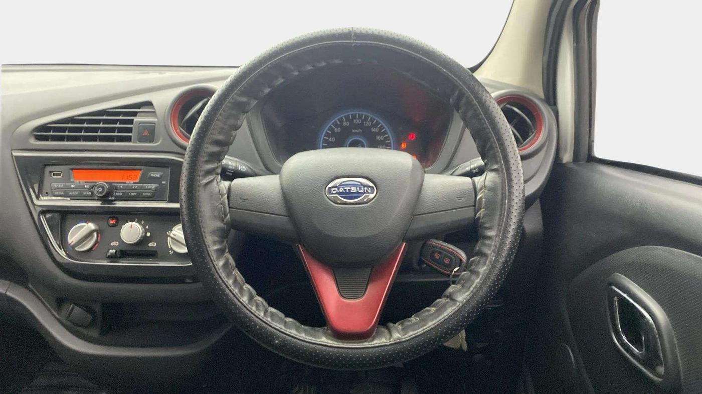 2019 Datsun Redi Go T(O) 1.0, Petrol, Manual, 39,566 km, Steering Wheel Close Up