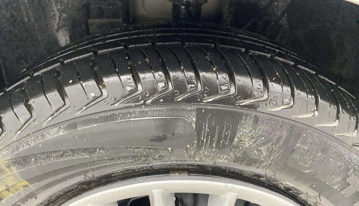 2019 Datsun Redi Go T(O) 1.0, Petrol, Manual, 39,566 km, Left Front Tyre Tread