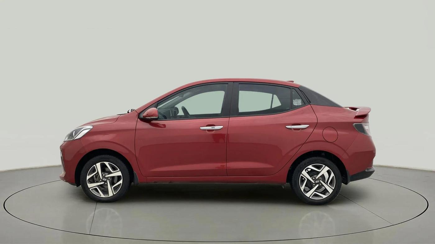 2023 Hyundai AURA SX PLUS 1.2 AMT, Petrol, Automatic, 37,642 km, Left Side