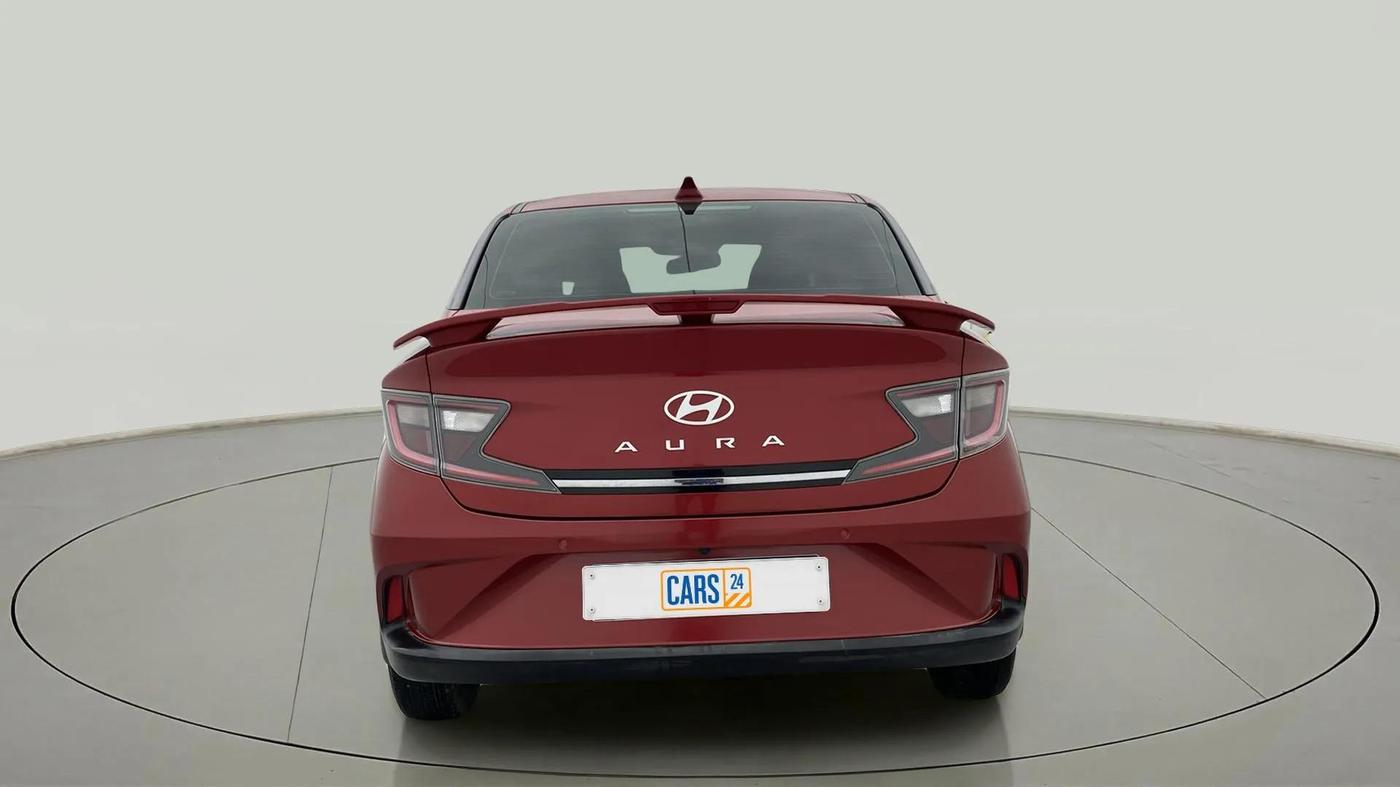 2023 Hyundai AURA SX PLUS 1.2 AMT, Petrol, Automatic, 37,642 km, Back/Rear