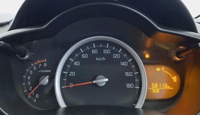 2021 Maruti Celerio ZXI, CNG, Manual, 58,121 km, Odometer Image