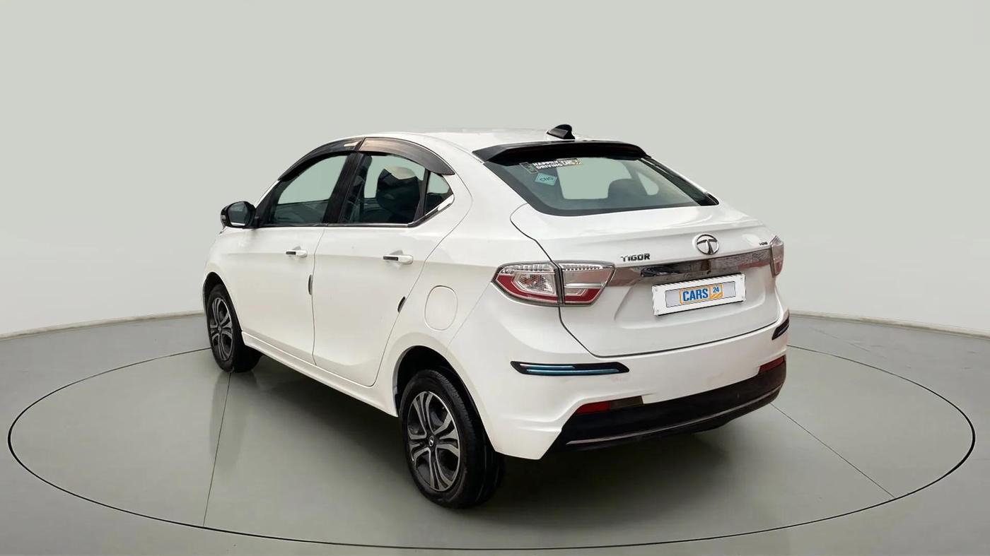 2022 Tata TIGOR XZ PLUS CNG, CNG, Manual, 53,377 km, Left Back Diagonal