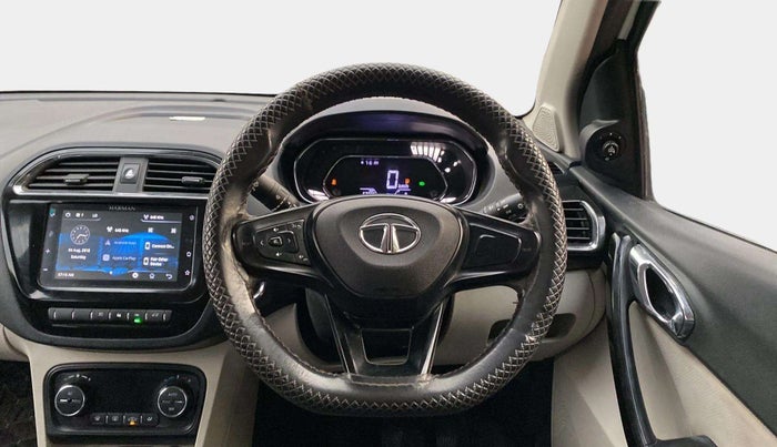 2022 Tata TIGOR XZ PLUS CNG, CNG, Manual, 53,377 km, Steering Wheel Close Up