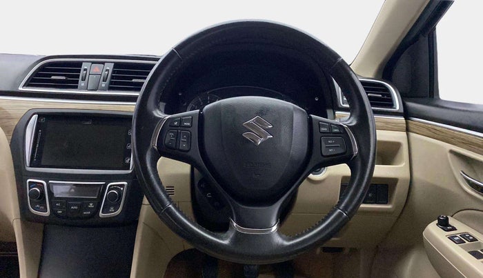 2018 Maruti Ciaz ALPHA 1.5 SHVS PETROL, Petrol, Manual, 37,122 km, Steering Wheel Close Up