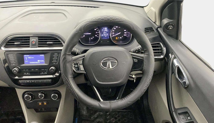 2018 Tata Tiago XZA PETROL, Petrol, Automatic, 43,875 km, Steering Wheel Close Up