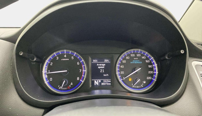 2021 Maruti S Cross ZETA AT 1.5, Petrol, Automatic, 38,351 km, Odometer Image