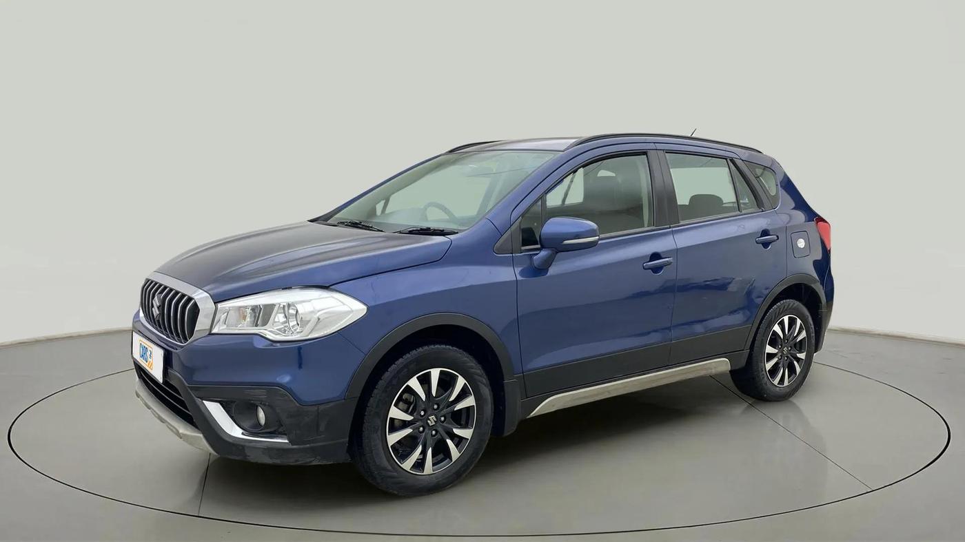 2021 Maruti S Cross ZETA AT 1.5, Petrol, Automatic, 38,351 km, Left Front Diagonal