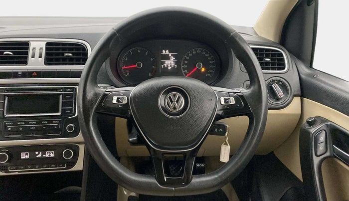 2014 Volkswagen Polo HIGHLINE1.2L, Petrol, Manual, 63,351 km, Steering Wheel Close Up