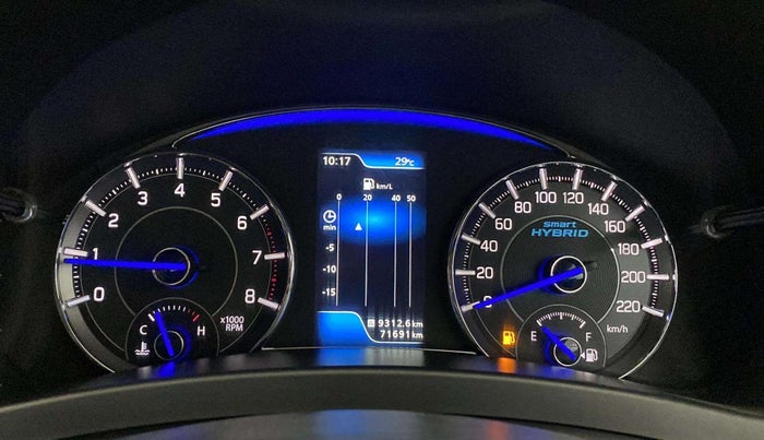 2018 Maruti Ciaz DELTA 1.5 SHVS MT PETROL, Petrol, Manual, 71,699 km, Odometer Image