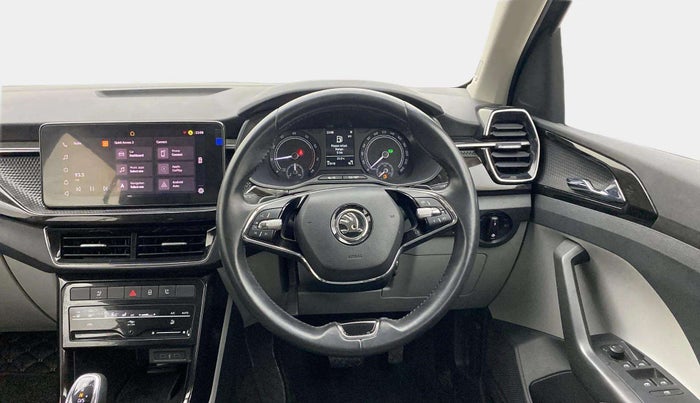 2022 Skoda KUSHAQ STYLE 1.0L TSI AT (6 AIRBAGS), Petrol, Automatic, 31,901 km, Steering Wheel Close Up