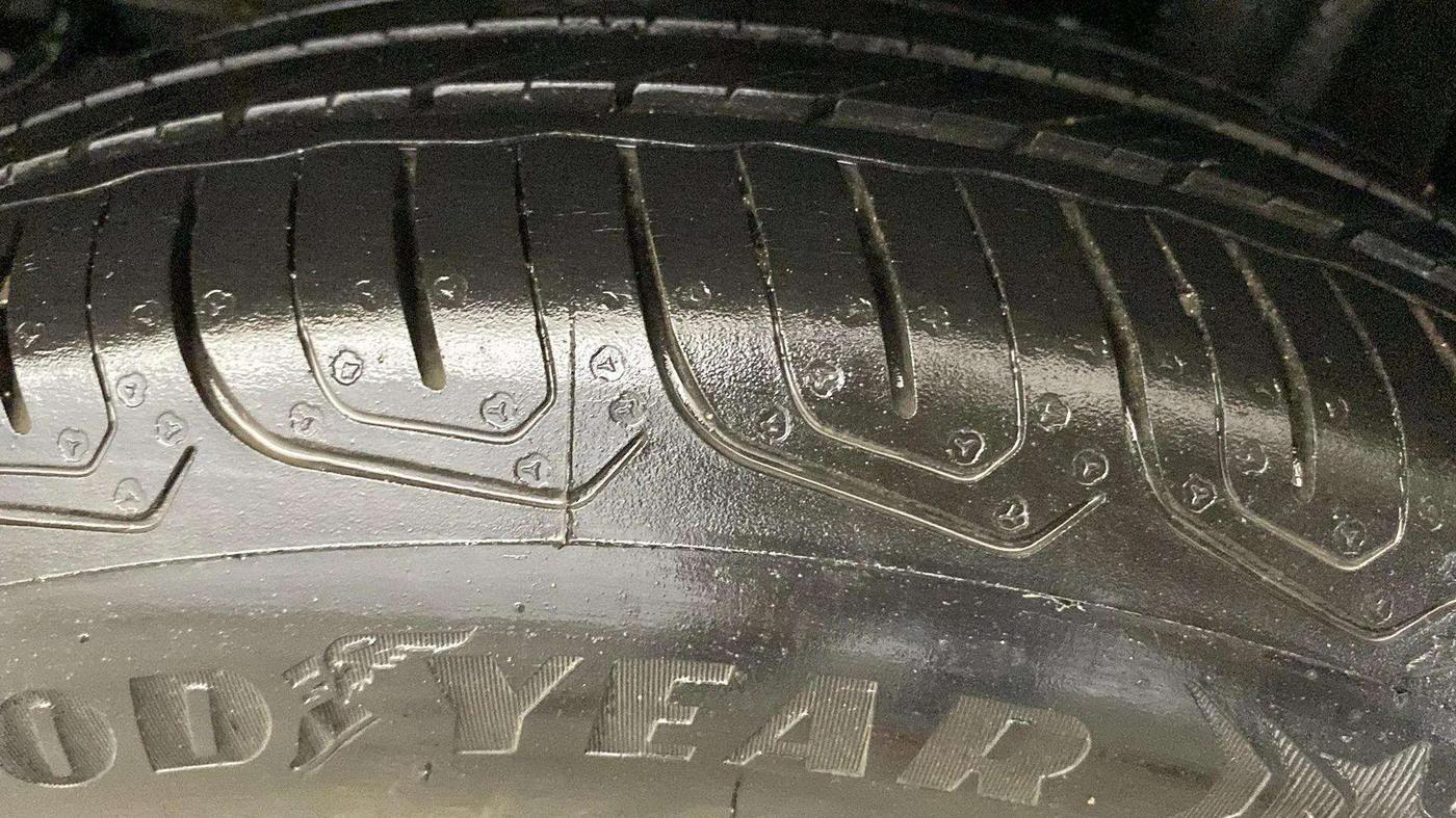 2022 Tata Tiago XT CNG, CNG, Manual, 29,003 km, Left Rear Tyre Tread