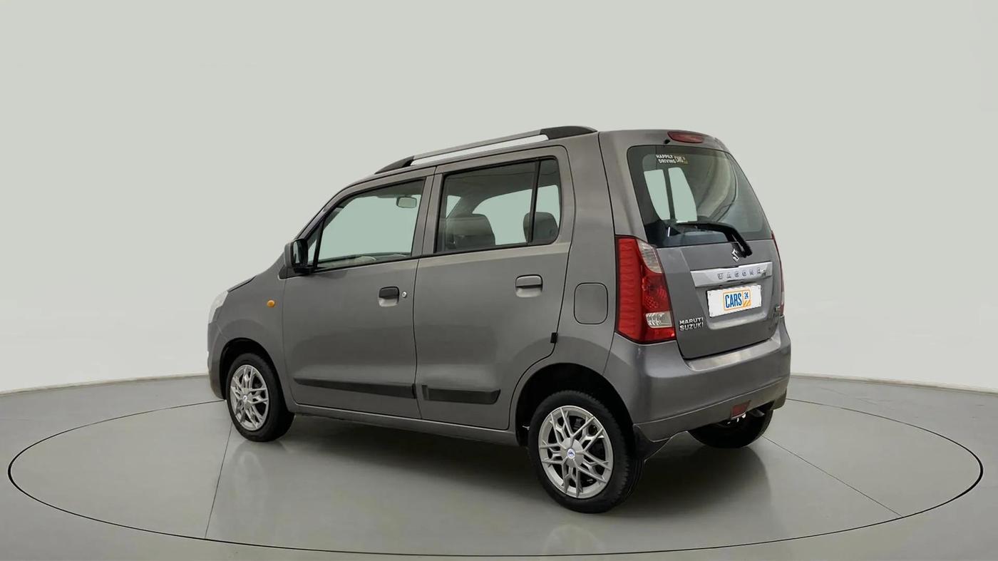 2016 Maruti Wagon R 1.0 VXI AMT, Petrol, Automatic, 61,673 km, Left Back Diagonal
