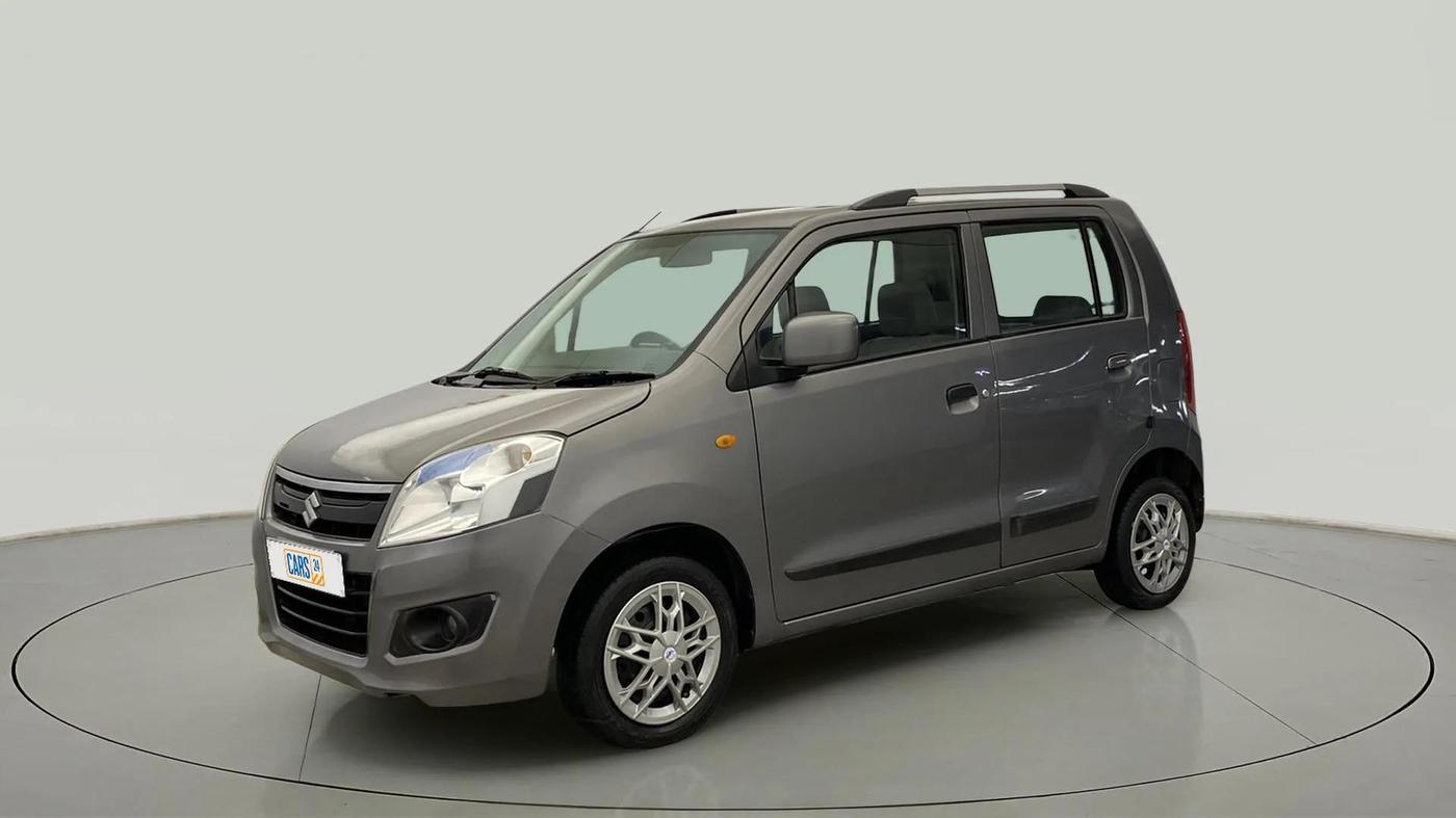 2016 Maruti Wagon R 1.0 VXI AMT, Petrol, Automatic, 61,673 km, Left Front Diagonal