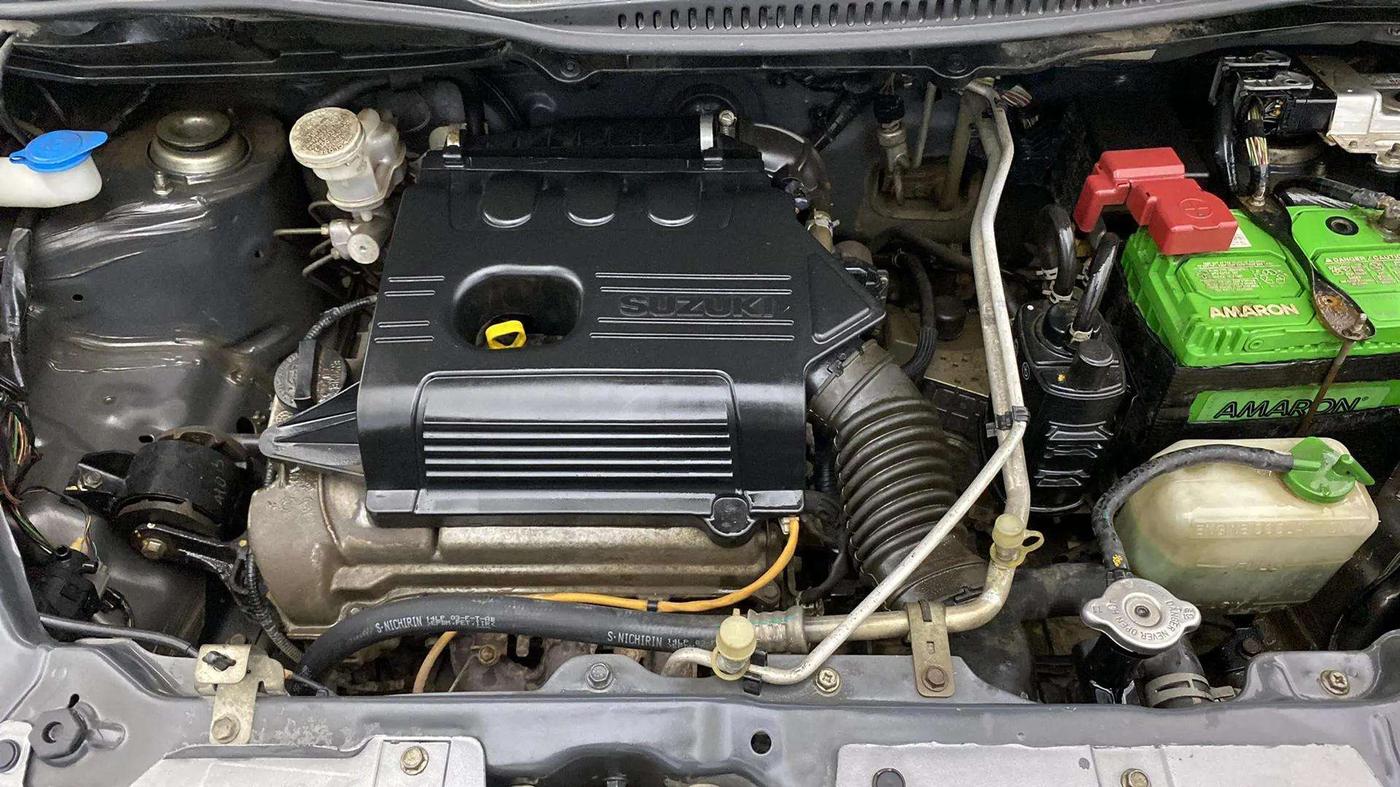 2016 Maruti Wagon R 1.0 VXI AMT, Petrol, Automatic, 61,673 km, Engine View