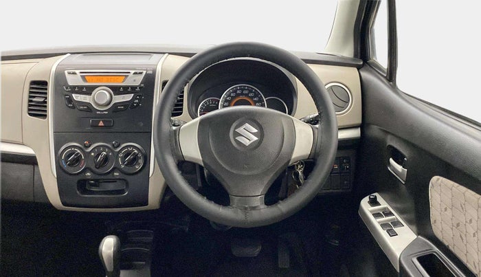2016 Maruti Wagon R 1.0 VXI AMT, Petrol, Automatic, 61,673 km, Steering Wheel Close Up
