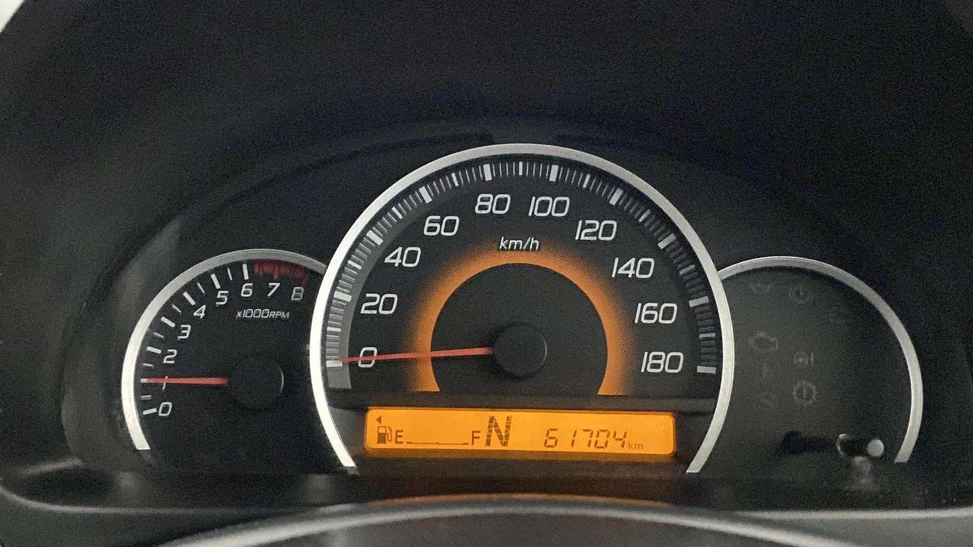 2016 Maruti Wagon R 1.0 VXI AMT, Petrol, Automatic, 61,673 km, Odometer Image