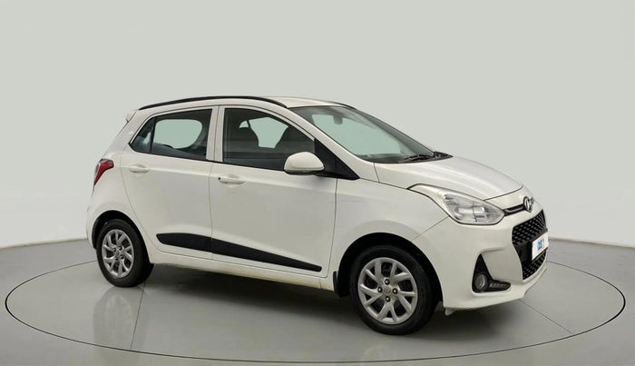 2019 Hyundai Grand i10 SPORTZ 1.2 KAPPA VTVT, Petrol, Manual, 15,981 km, Right Front Diagonal