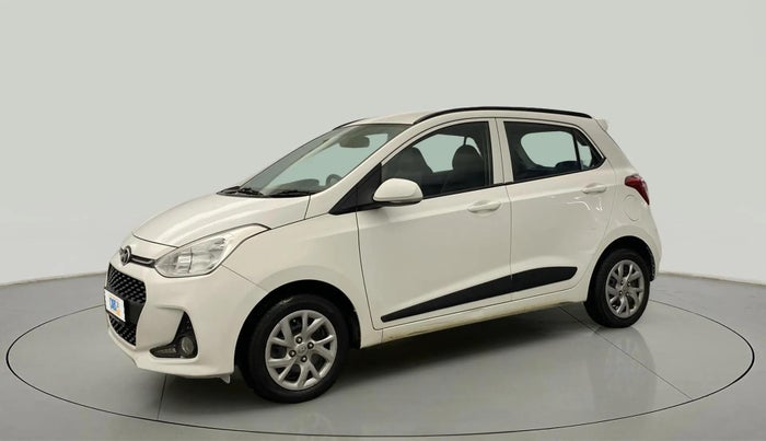 2019 Hyundai Grand i10 SPORTZ 1.2 KAPPA VTVT, Petrol, Manual, 15,981 km, Left Front Diagonal