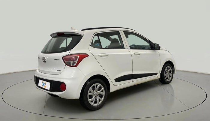 2019 Hyundai Grand i10 SPORTZ 1.2 KAPPA VTVT, Petrol, Manual, 15,981 km, Right Back Diagonal