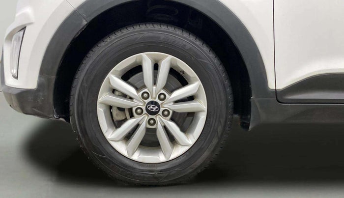 2016 Hyundai Creta SX PLUS 1.6 PETROL, Petrol, Manual, 50,117 km, Left Front Wheel