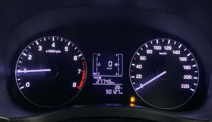 2016 Hyundai Creta SX PLUS 1.6 PETROL, Petrol, Manual, 50,117 km, Odometer Image