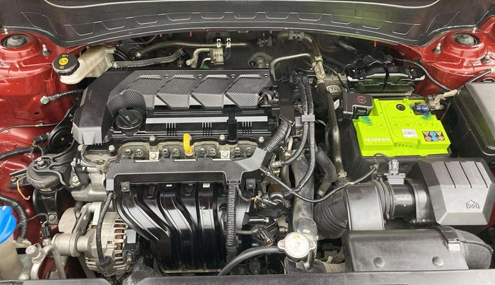 2019 KIA SELTOS HTX 1.5 PETROL DUAL TONE, Petrol, Manual, 74,053 km, Engine View