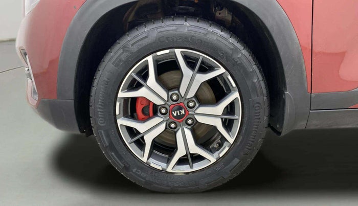 2019 KIA SELTOS HTX 1.5 PETROL DUAL TONE, Petrol, Manual, 74,053 km, Left Front Wheel