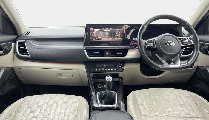 2019 KIA SELTOS HTX 1.5 PETROL DUAL TONE, Petrol, Manual, 74,053 km, Dashboard