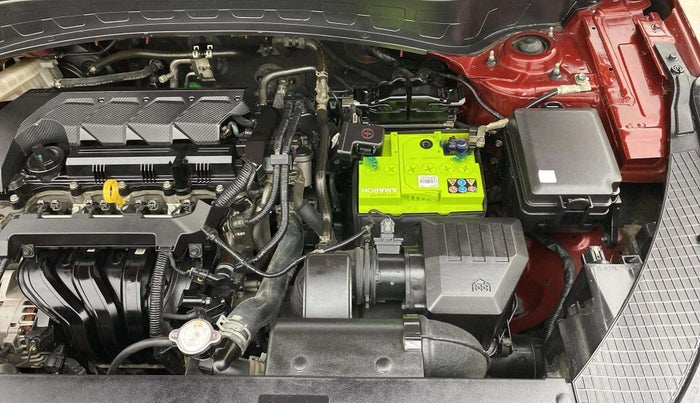 2019 KIA SELTOS HTX 1.5 PETROL DUAL TONE, Petrol, Manual, 74,053 km, Engine View - Left