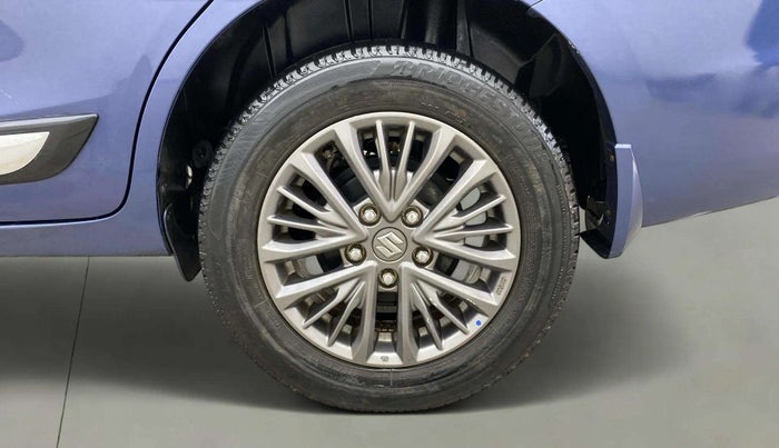 2019 Maruti Ertiga ZXI+ SHVS, Petrol, Manual, 34,841 km, Left Rear Wheel
