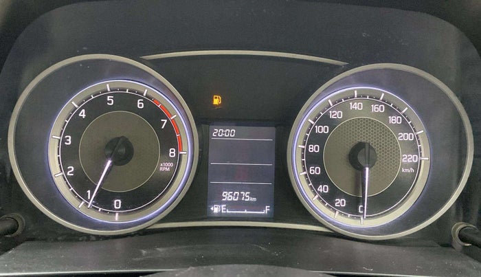 2019 Maruti Dzire VXI, Petrol, Manual, 96,049 km, Odometer Image