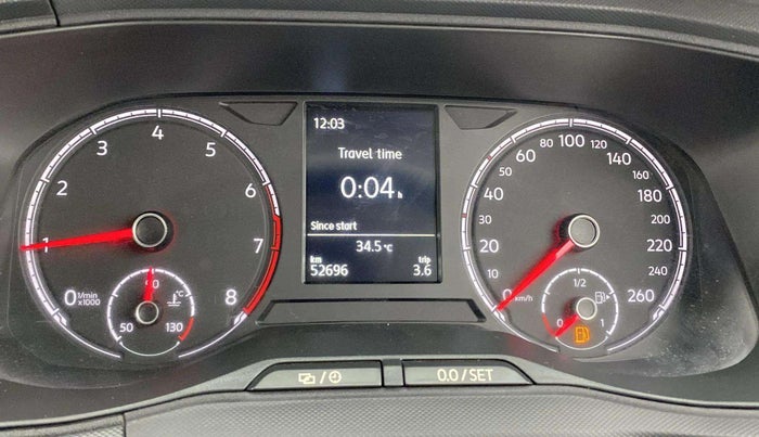 2021 Volkswagen TAIGUN COMFORTLINE 1.0 TSI MT, Petrol, Manual, 52,776 km, Odometer Image