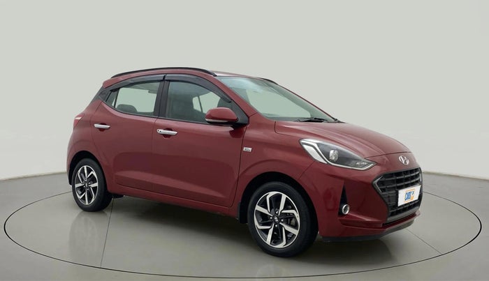 2021 Hyundai GRAND I10 NIOS ASTA AMT 1.2 KAPPA VTVT, Petrol, Automatic, 11,440 km, Right Front Diagonal