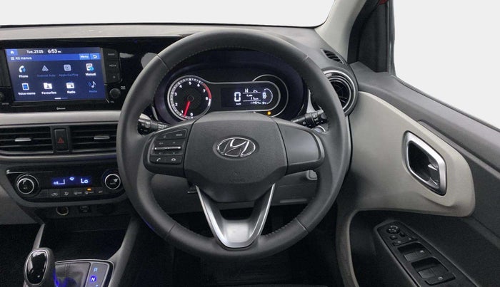2021 Hyundai GRAND I10 NIOS ASTA AMT 1.2 KAPPA VTVT, Petrol, Automatic, 11,440 km, Steering Wheel Close Up