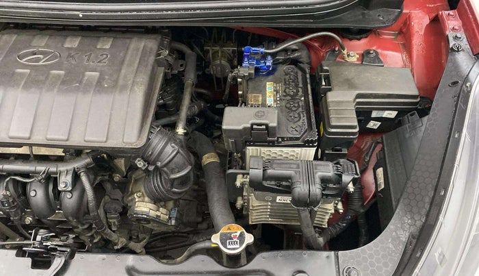 2021 Hyundai GRAND I10 NIOS ASTA AMT 1.2 KAPPA VTVT, Petrol, Automatic, 11,440 km, Engine View - Left