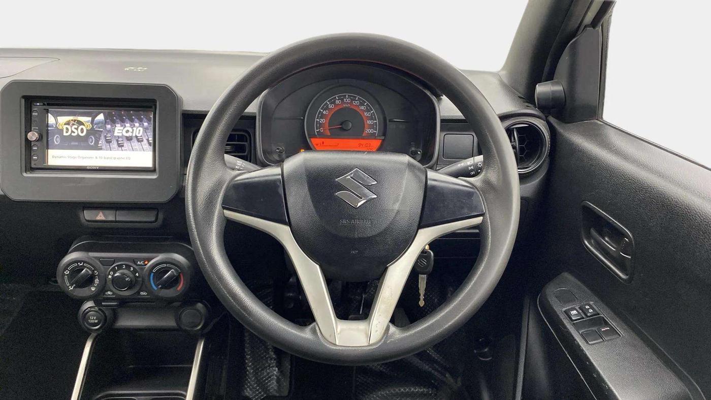 2018 Maruti IGNIS SIGMA 1.2, Petrol, Manual, 94,165 km, Steering Wheel Close Up