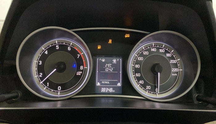 2023 Maruti Dzire ZXI CNG, CNG, Manual, 38,332 km, Odometer Image