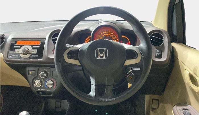 2014 Honda Amaze 1.2L I-VTEC S, Petrol, Manual, 23,344 km, Steering Wheel Close Up