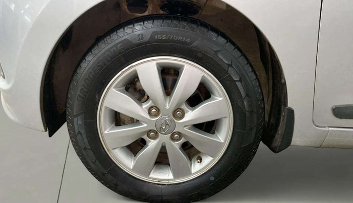 2015 Hyundai Xcent S (O) 1.2, Petrol, Manual, 79,743 km, Left Front Wheel