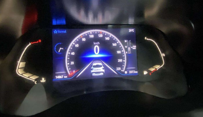 2022 Renault Kiger RXZ TURBO MT DUAL TONE, Petrol, Manual, 14,866 km, Odometer Image
