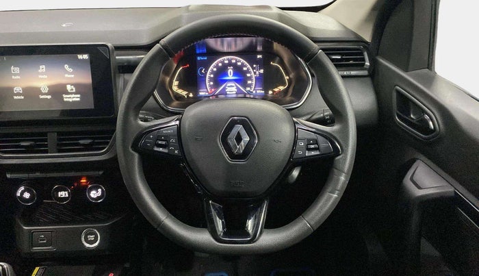 2022 Renault Kiger RXZ TURBO MT DUAL TONE, Petrol, Manual, 14,866 km, Steering Wheel Close Up
