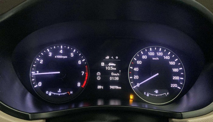 2014 Hyundai Elite i20 ASTA 1.2, Petrol, Manual, 74,367 km, Odometer Image