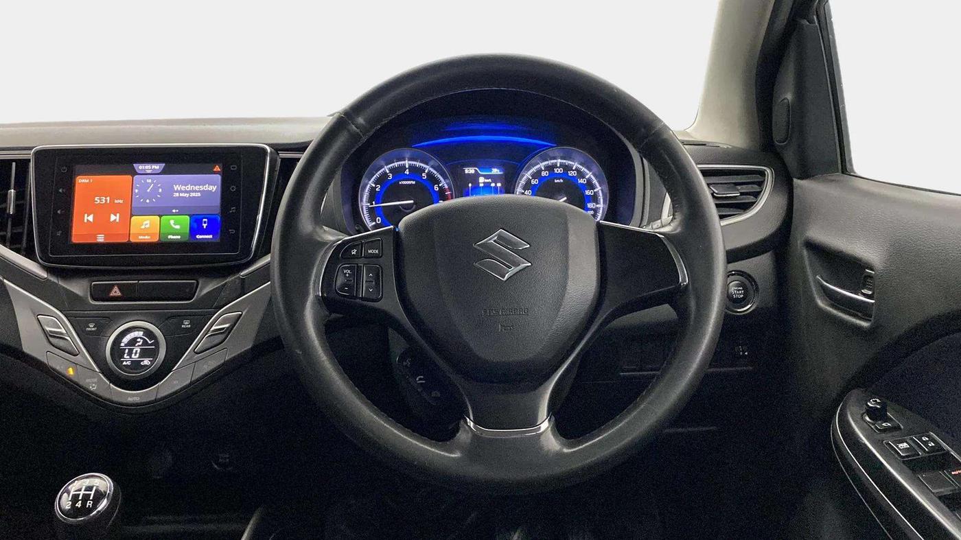 2019 Maruti Baleno ZETA PETROL 1.2, Petrol, Manual, 56,013 km, Steering Wheel Close Up