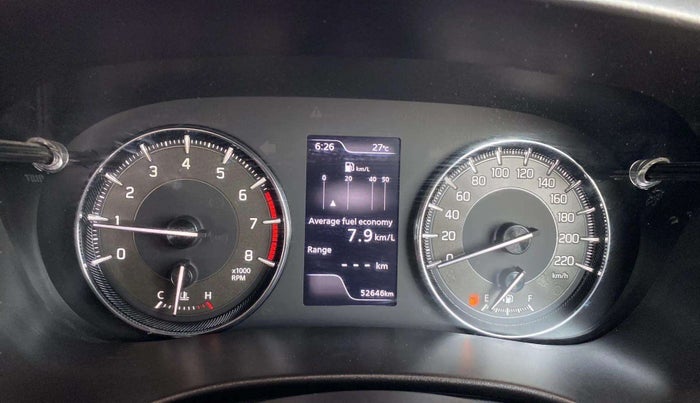 2022 Toyota Glanza V, Petrol, Manual, 52,627 km, Odometer Image