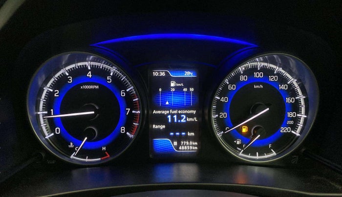 2017 Maruti Baleno ZETA PETROL 1.2, Petrol, Manual, 48,901 km, Odometer Image