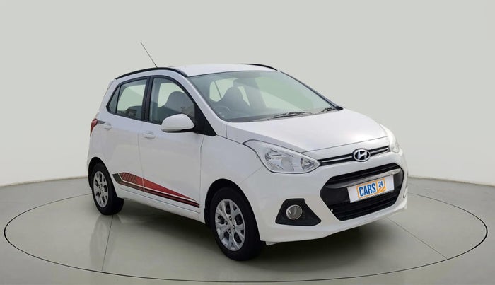 2016 Hyundai Grand i10 1.2 SPORTZ PRIME EDITION VTVT, Petrol, Manual, 57,701 km, Right Front Diagonal