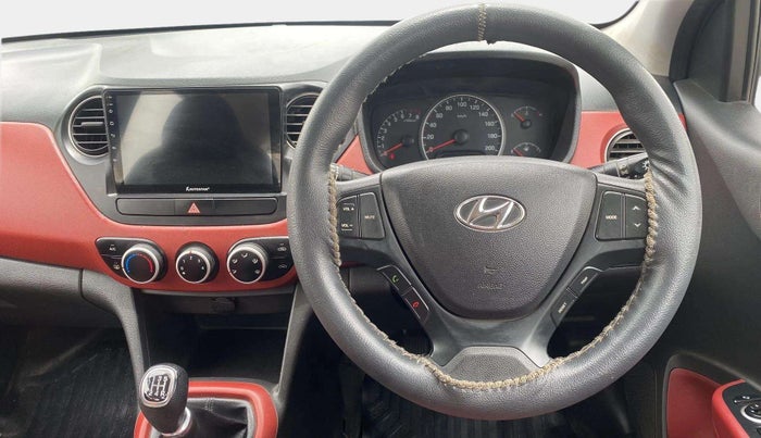 2016 Hyundai Grand i10 1.2 SPORTZ PRIME EDITION VTVT, Petrol, Manual, 57,701 km, Steering Wheel Close Up