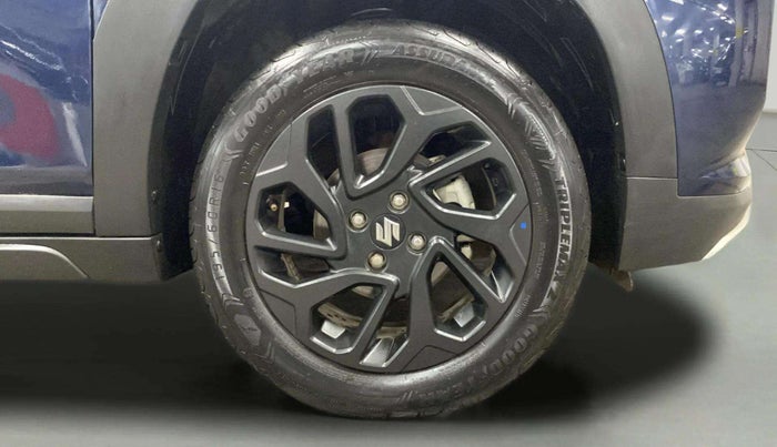 2024 Maruti FRONX DELTA PLUS 1.2L AGS, Petrol, Automatic, 9,555 km, Right Front Wheel